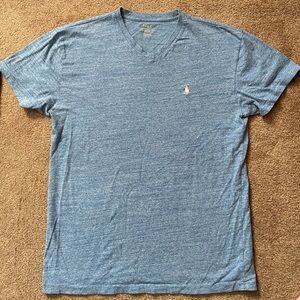 Ralph Lauren Polo Steel Blue Classic Fit V-Neck T Shirt Men’s Size Small